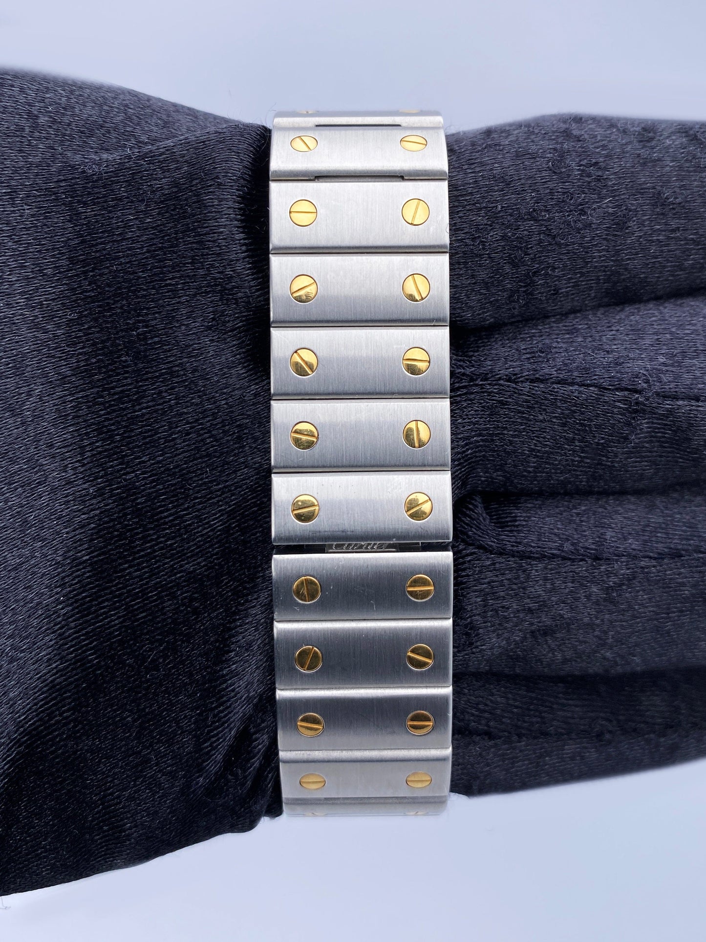 Cartier Santos Galbee W20041C4 Two Tone Ladies Watch