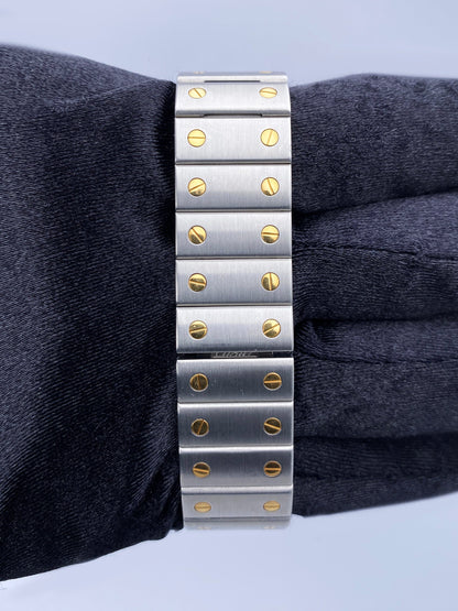 Cartier Santos Galbee W20041C4 Two Tone Ladies Watch