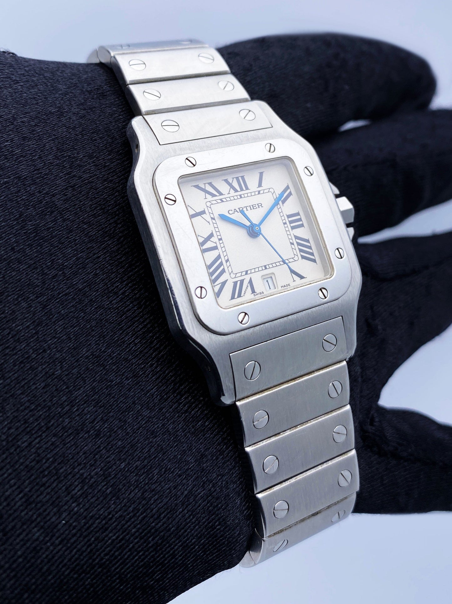 Cartier Santos Galbee W20060D6 Stainless Steel Watch - Wristwatch
