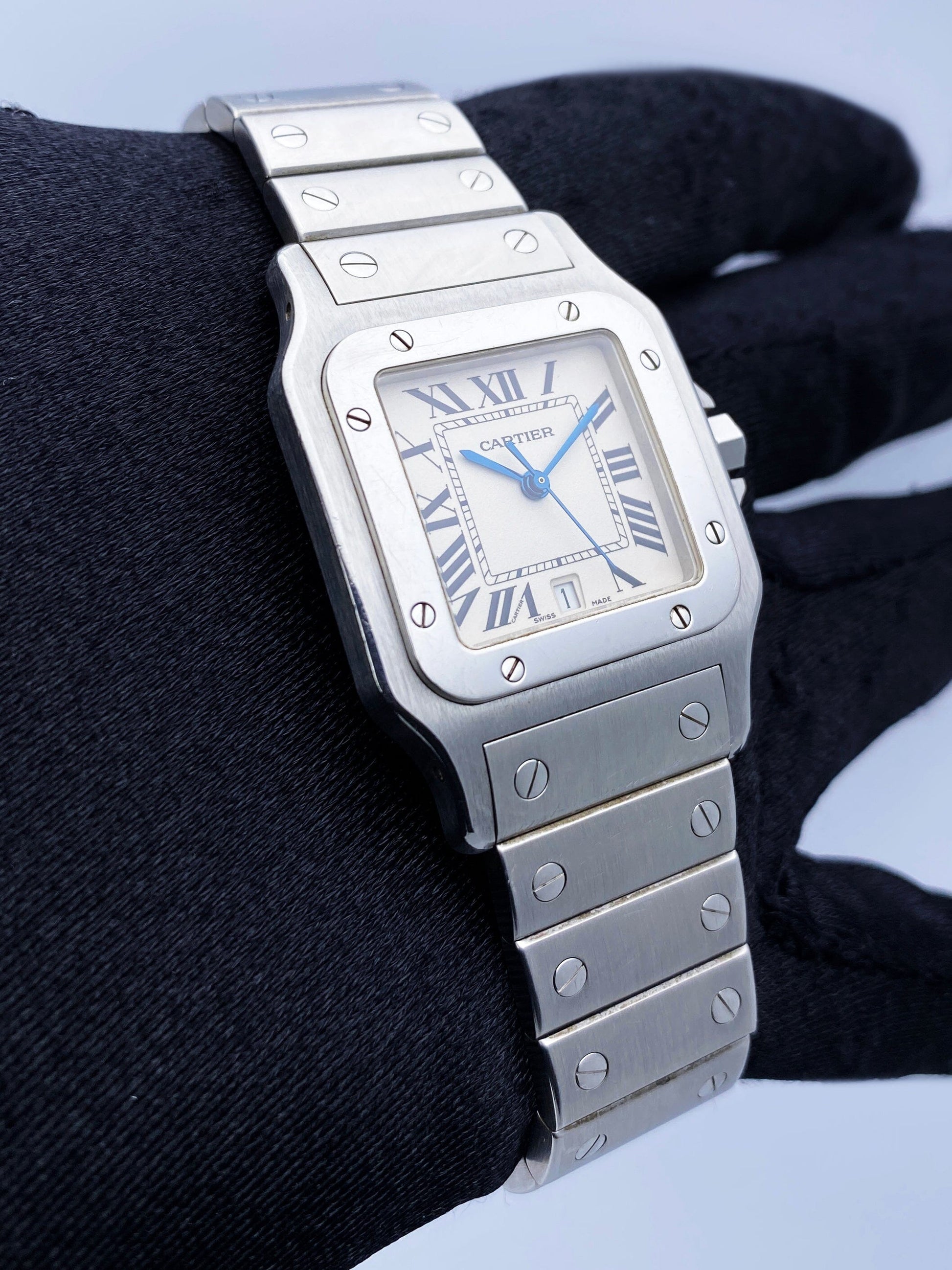 Cartier Santos Galbee W20060D6 Stainless Steel Watch - Wristwatch