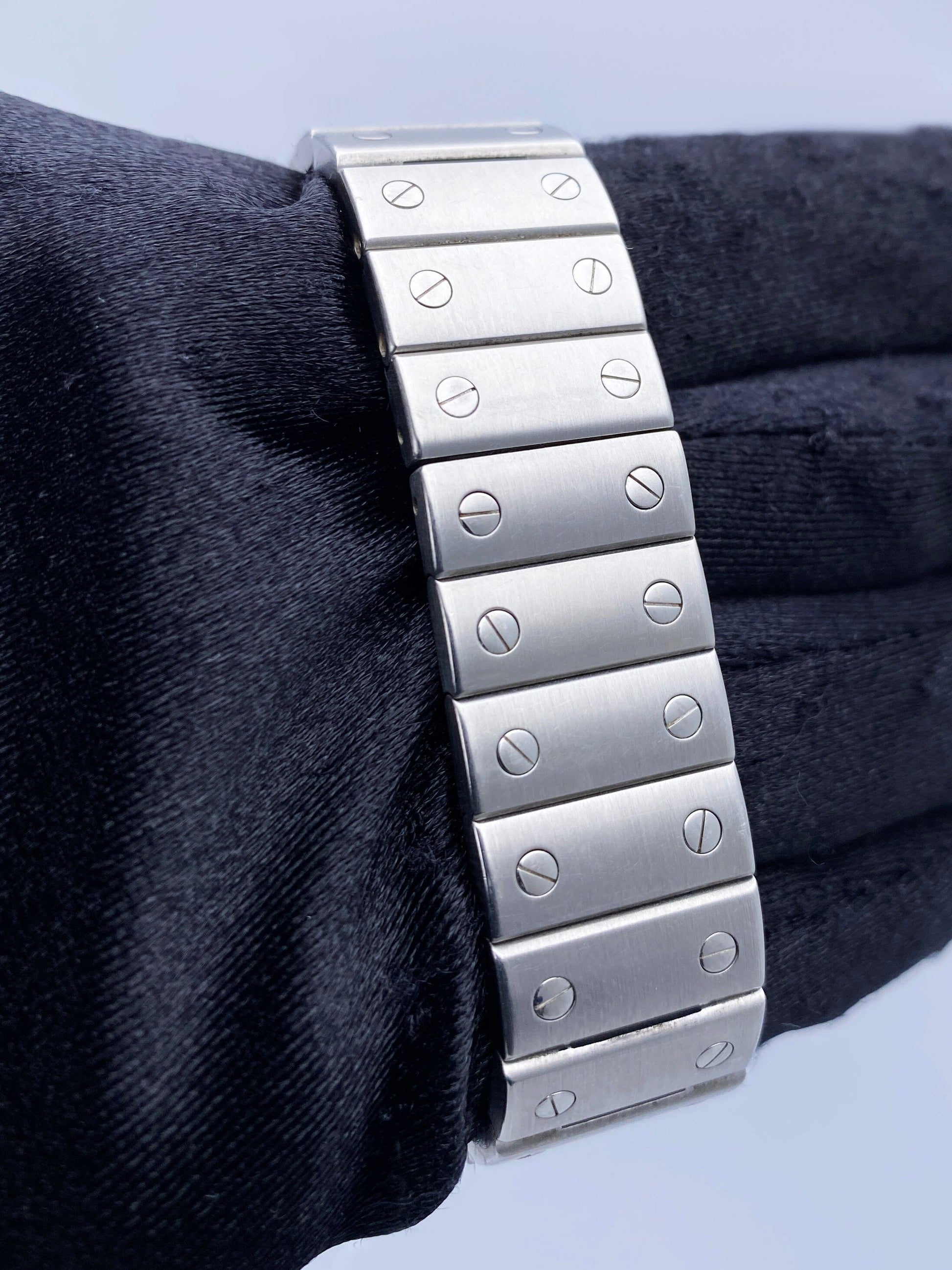 Cartier Santos Galbee W20060D6 Stainless Steel Watch - Wristwatch