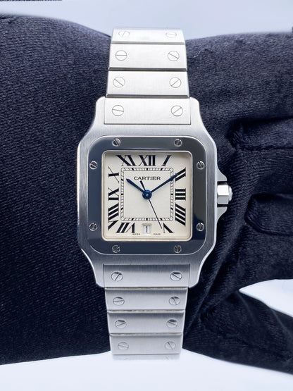 Cartier Santos Galbee W20060D6 Stainless Steel Watch - Wristwatch