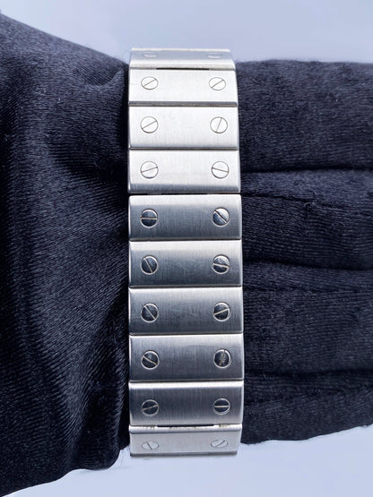 Cartier Santos Galbee W20060D6 Stainless Steel Watch - Wristwatch