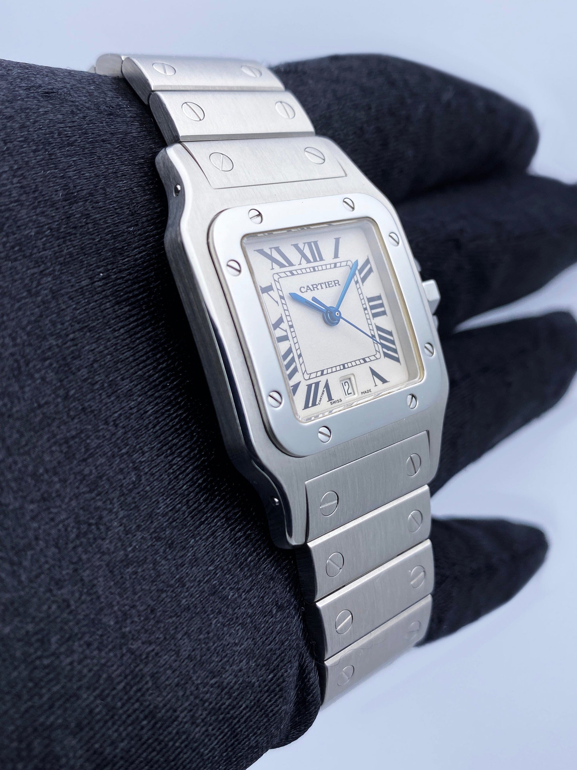 Cartier Santos Galbee W20060D6 Stainless Steel Watch - Watches
