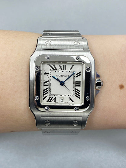 Cartier Santos Galbee W20060D6 Stainless Steel Watch - Watches