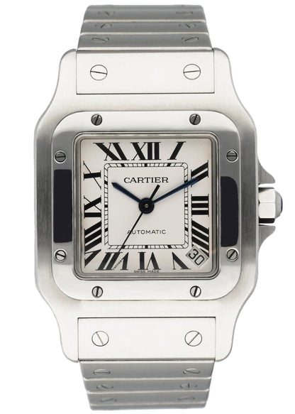 Cartier Santos Galbee W20098D6 Stainless Steel Mens Watch - Watches