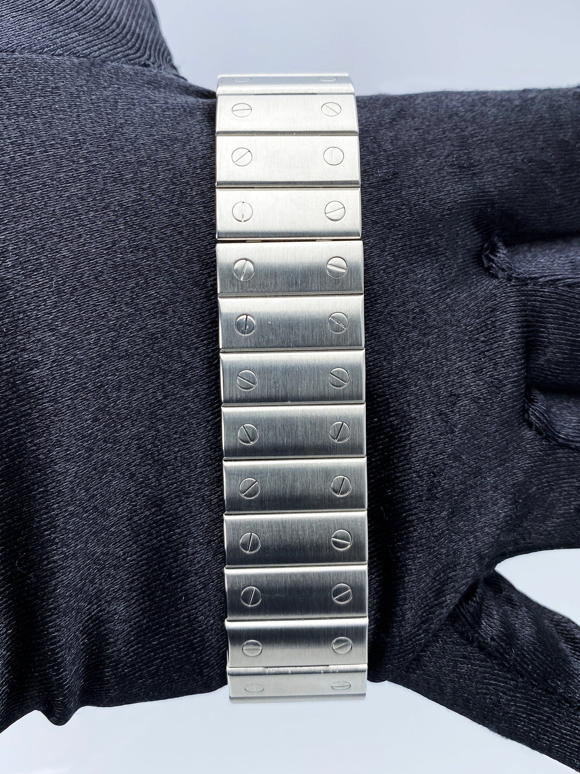 Cartier Santos Galbee W20098D6 Stainless Steel Mens Watch - Wristwatch