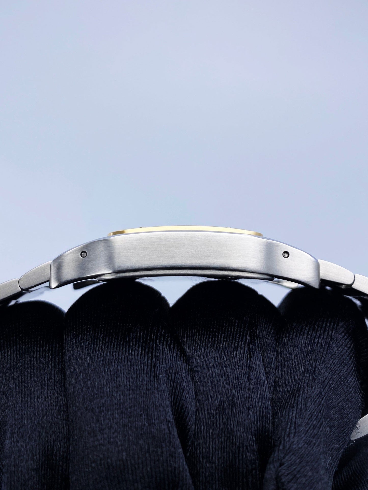 Cartier Santos Galbee W20099C4 18K Yellow Gold & Steel Mens Watch