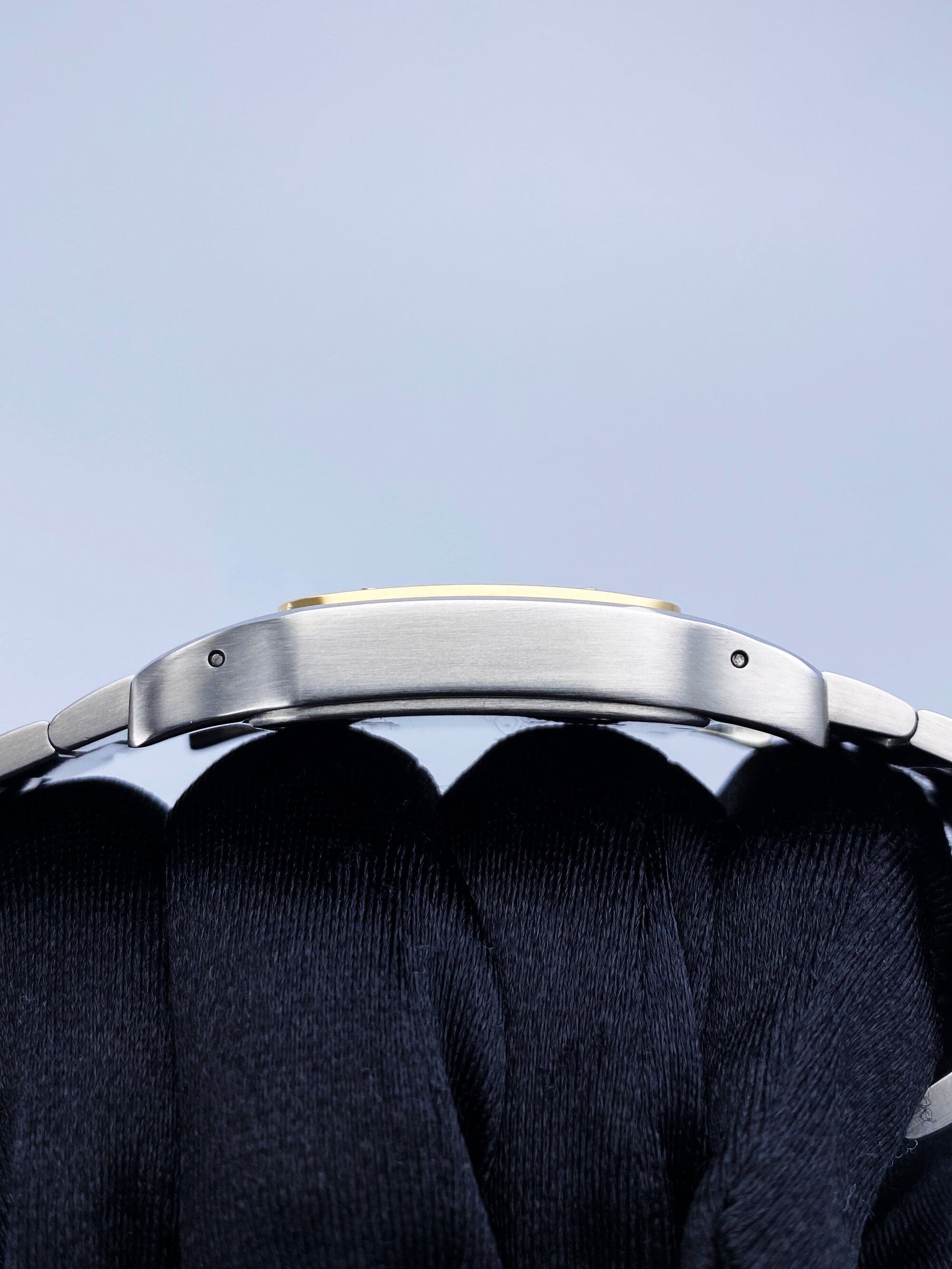 Cartier Santos Galbee W20099C4 18K Yellow Gold & Steel Mens Watch