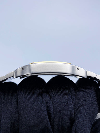 Cartier Santos Galbee W20099C4 18K Yellow Gold & Steel Mens Watch