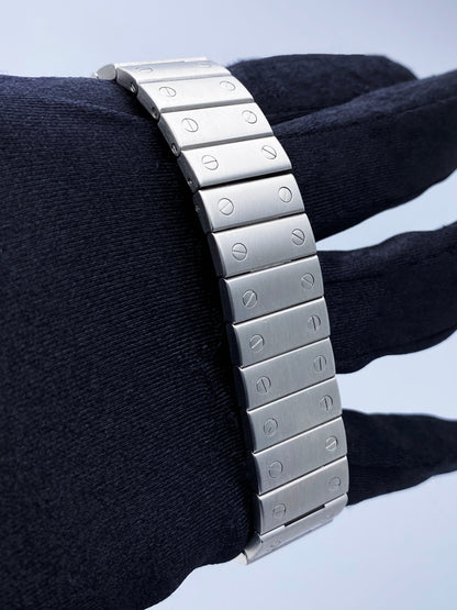 Cartier Santos Galbee W20098D6 Stainless Steel Mens Watch - Wristwatch