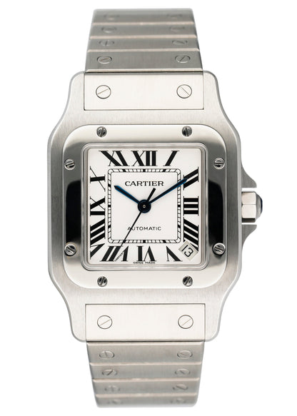 Cartier Santos W20098D6 Stainless Steel Mens Watch - Virtual