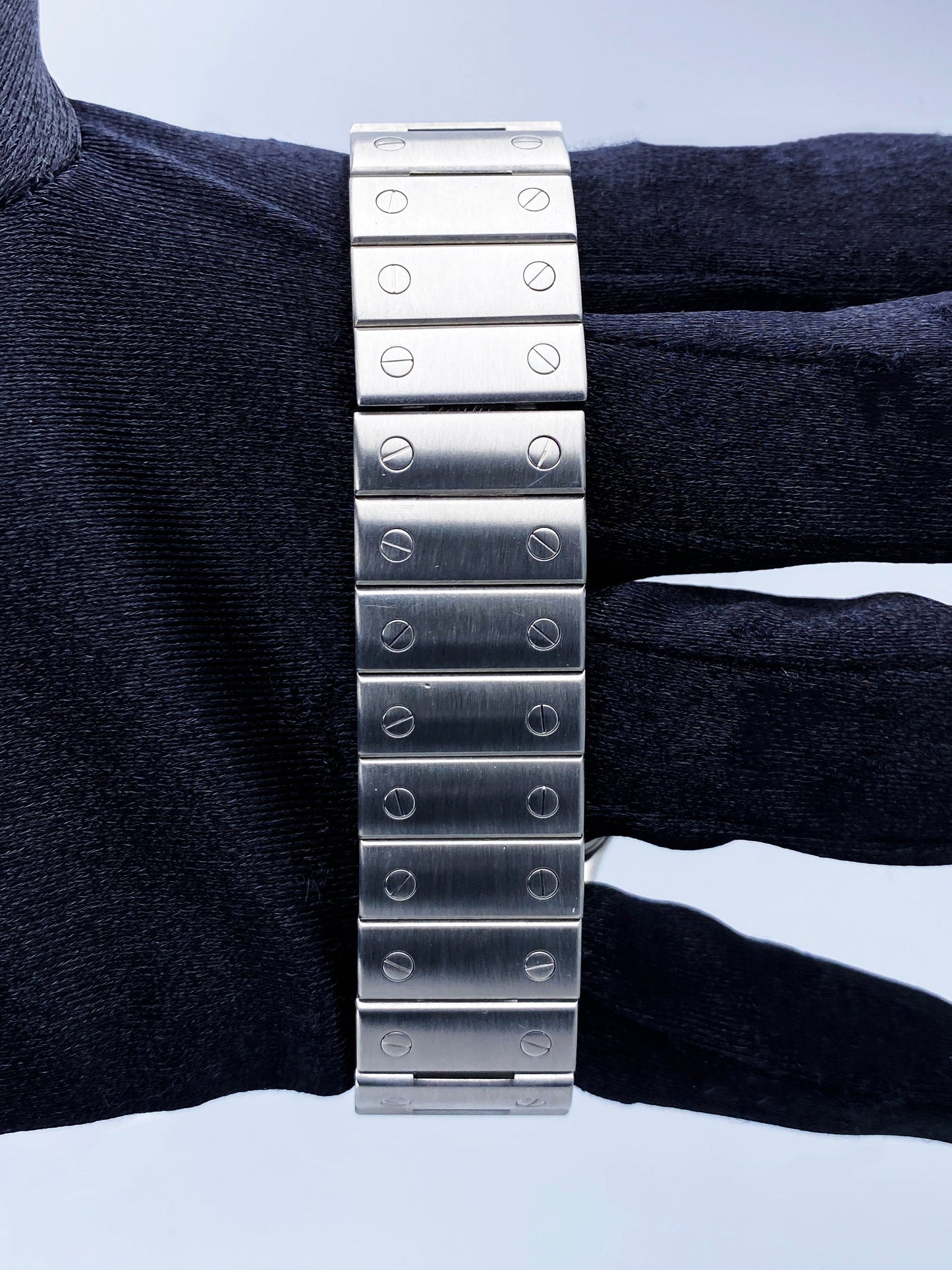 Cartier Santos Galbee W20098D6 Stainless Steel Mens Watch - Wristwatch