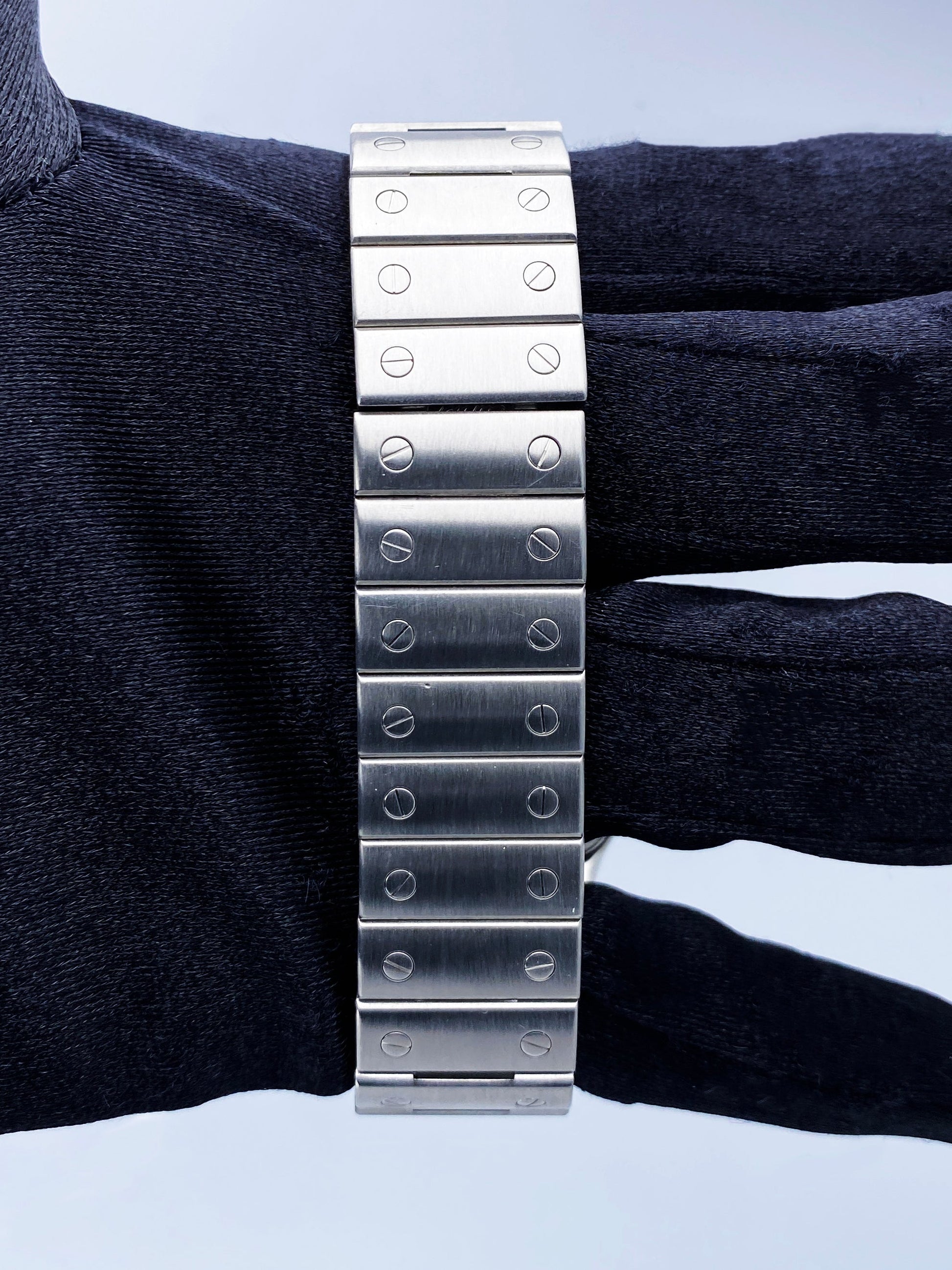 Cartier Santos Galbee W20098D6 Stainless Steel Mens Watch - Wristwatch