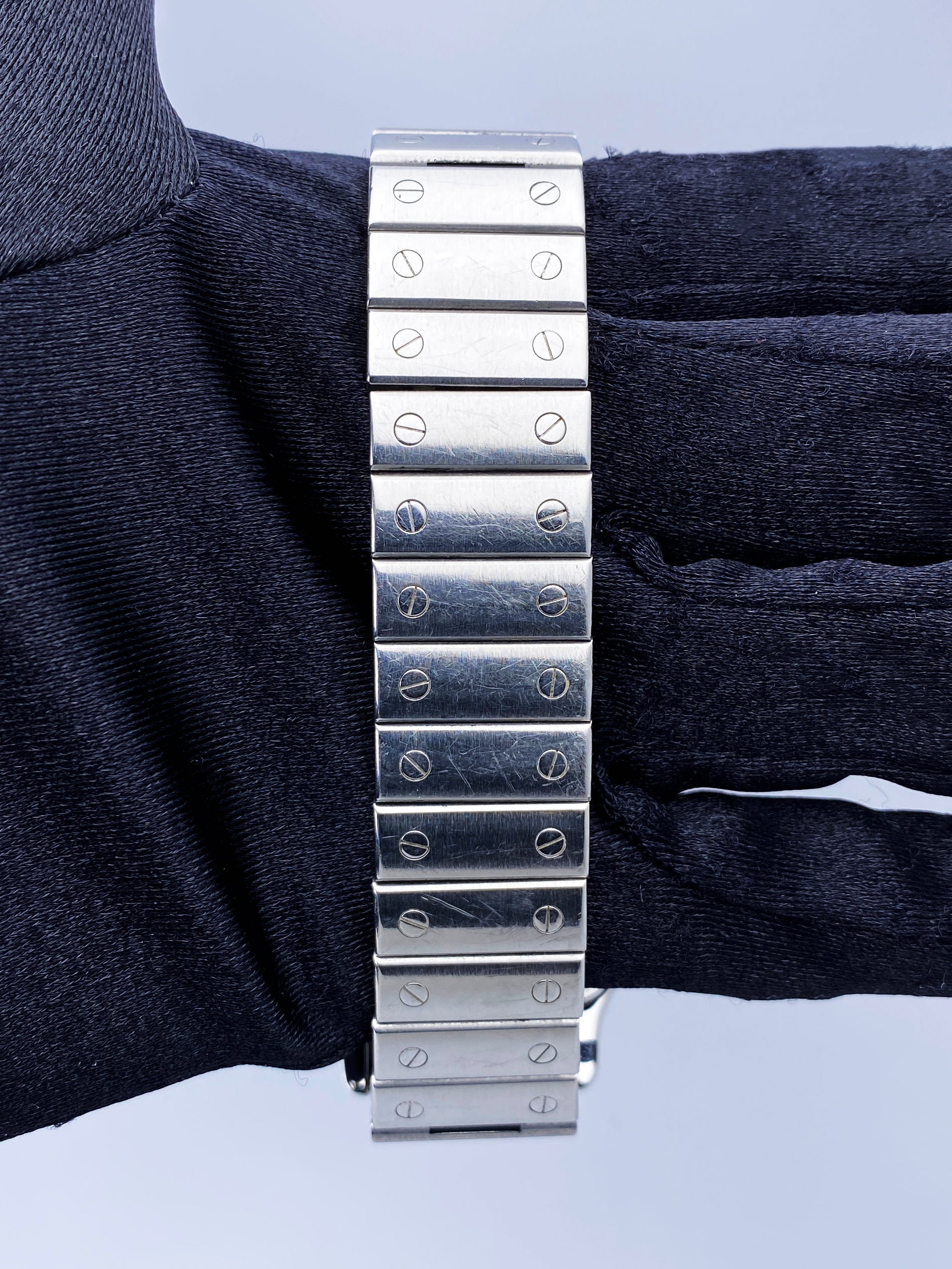 Cartier Santos W20098D6 Stainless Steel Mens Watch - Virtual