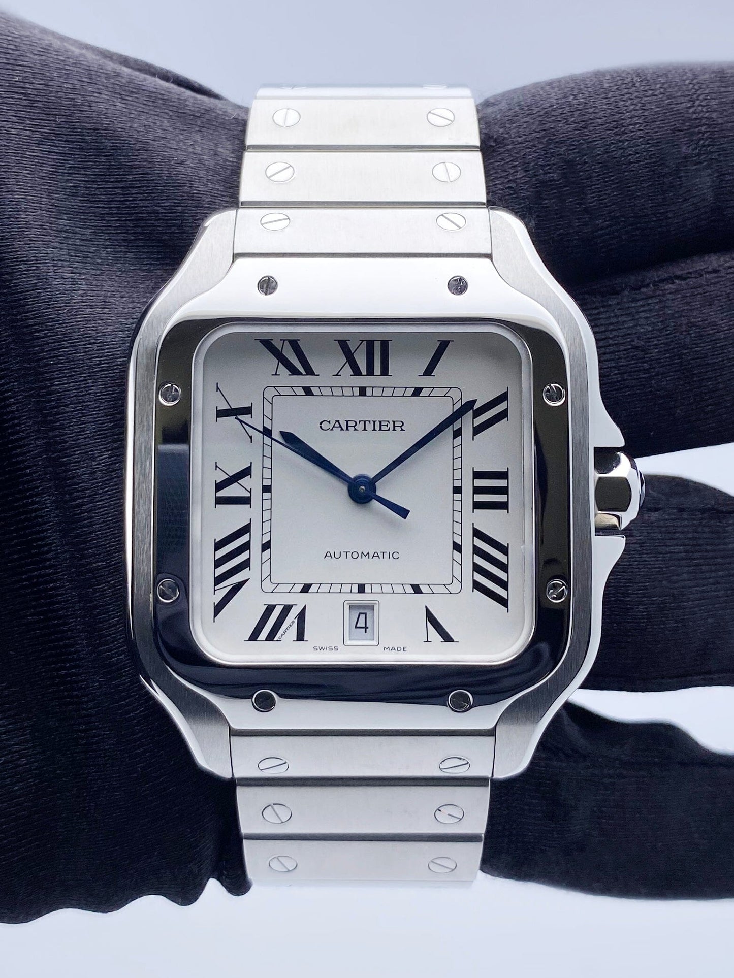 Cartier Santos WSSA0018 Large Size Mens Watch - Watches