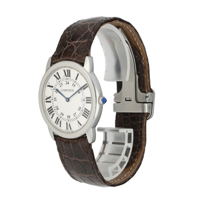 Cartier Solo Ronde Date 2934 Men's Watch