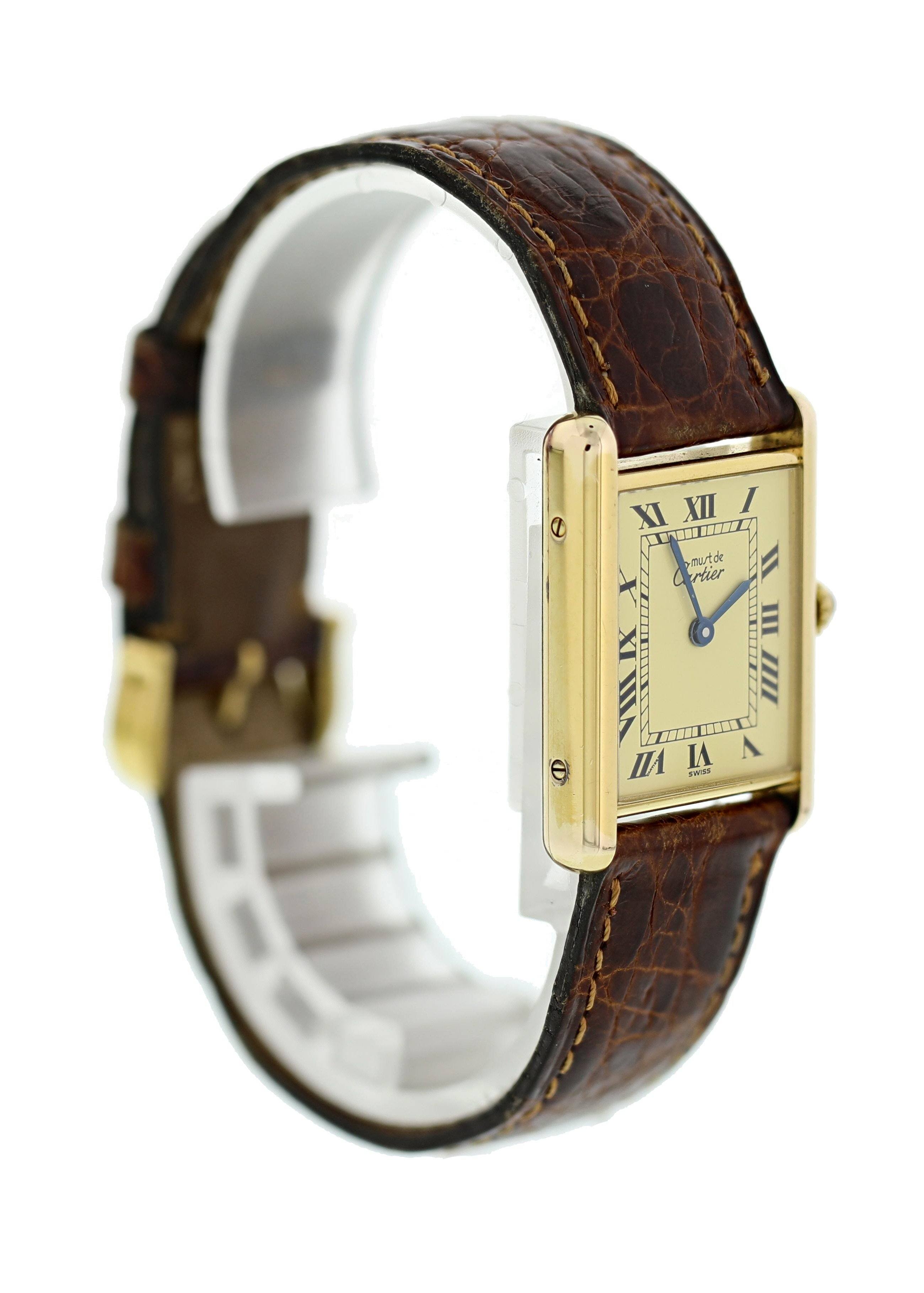 Cartier Tank 1615 Ladies Watch Original Papers | Phigora