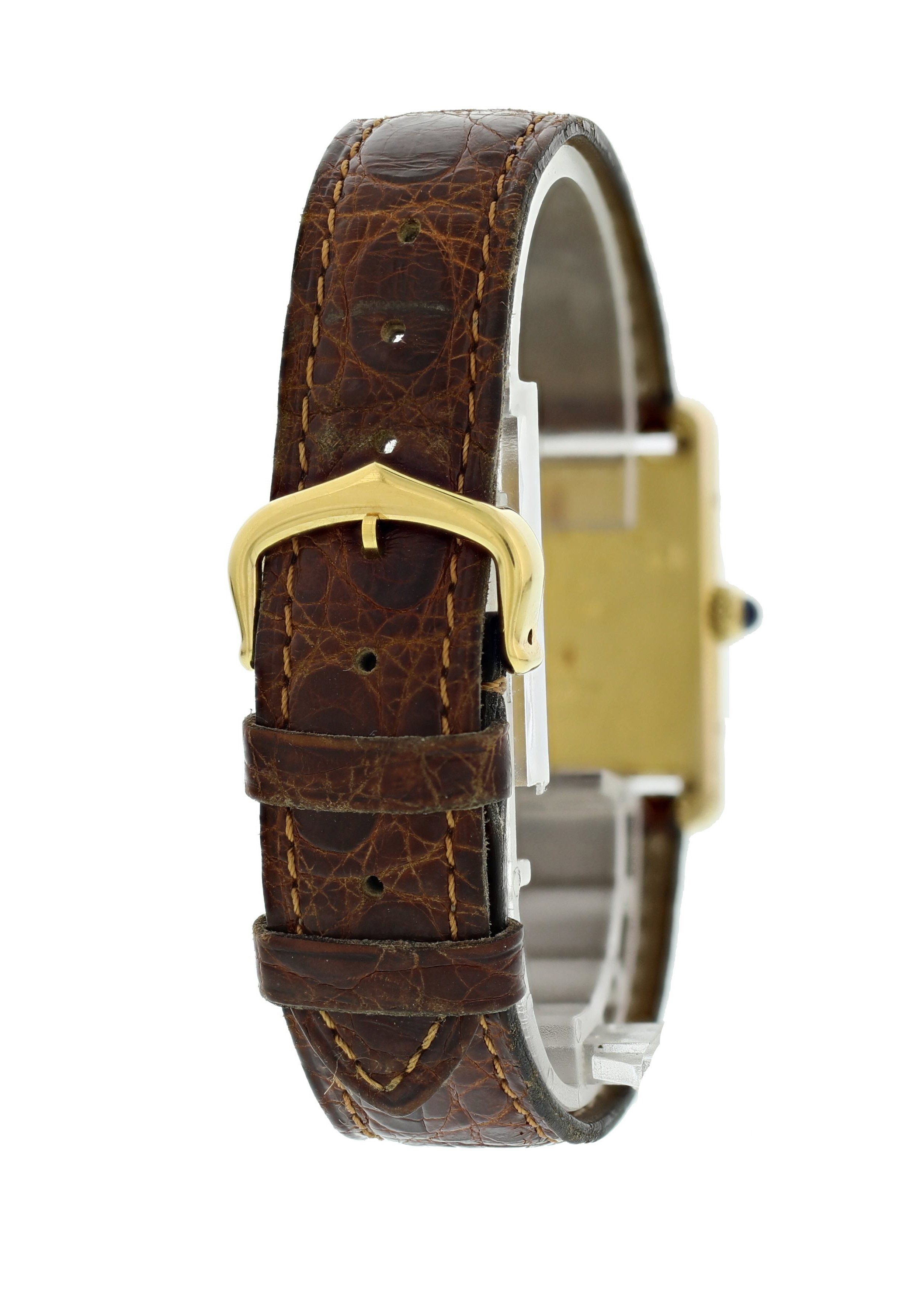 Cartier Tank 1615 Ladies Watch Original Papers | Phigora