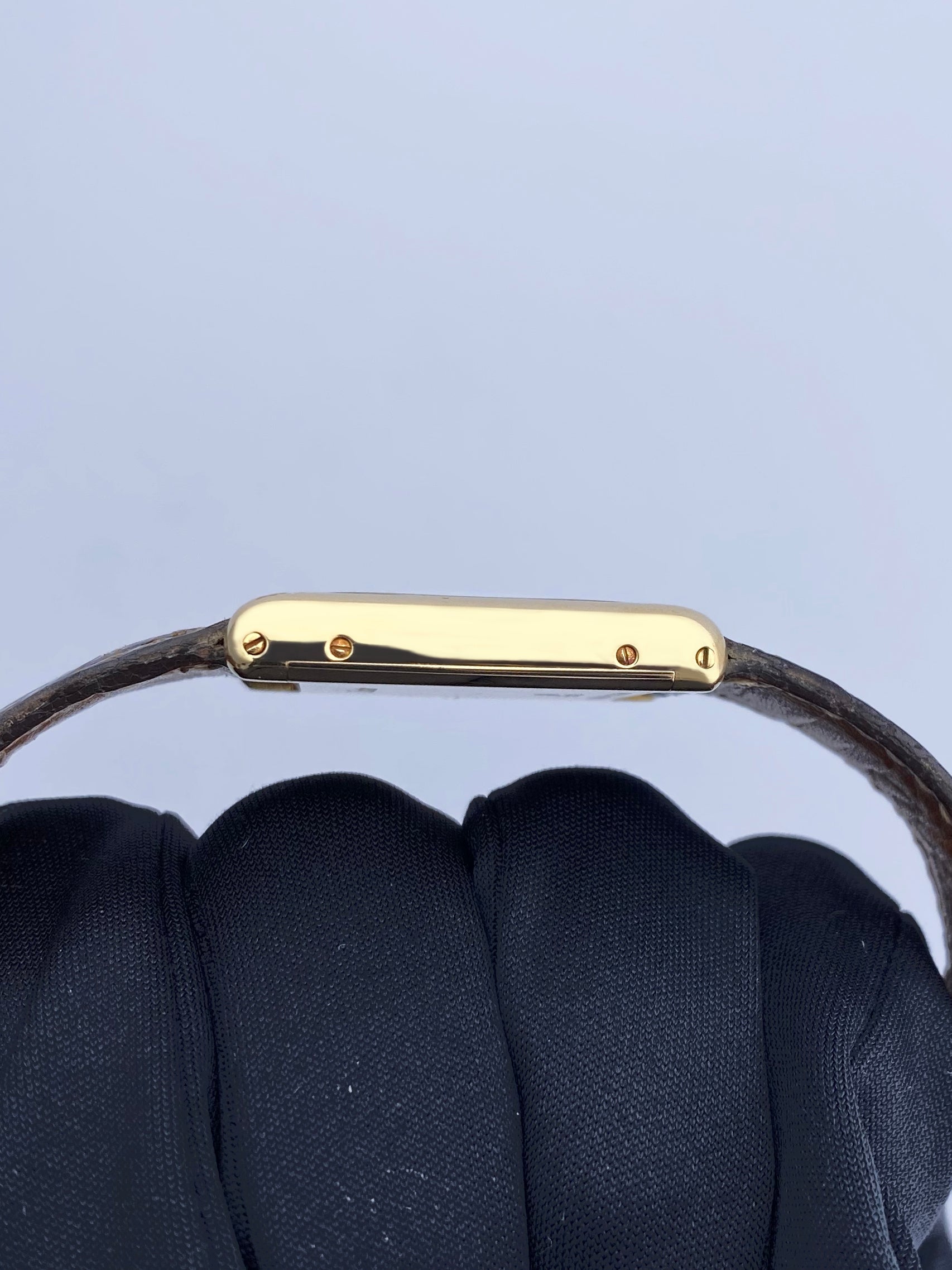 Cartier Tank 78086 Paris 18K Yellow Gold Ladies Watch