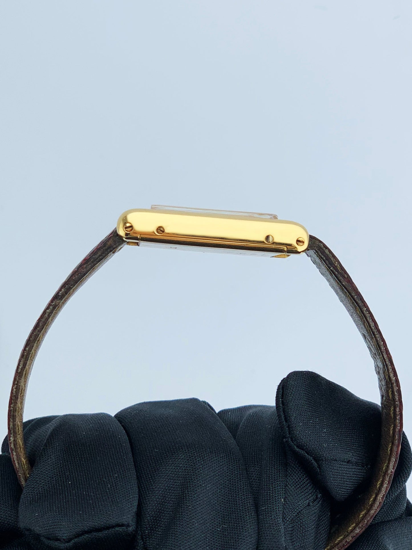 Cartier Tank 78086 Paris 18K Yellow Gold Ladies Watch - Wristwatch