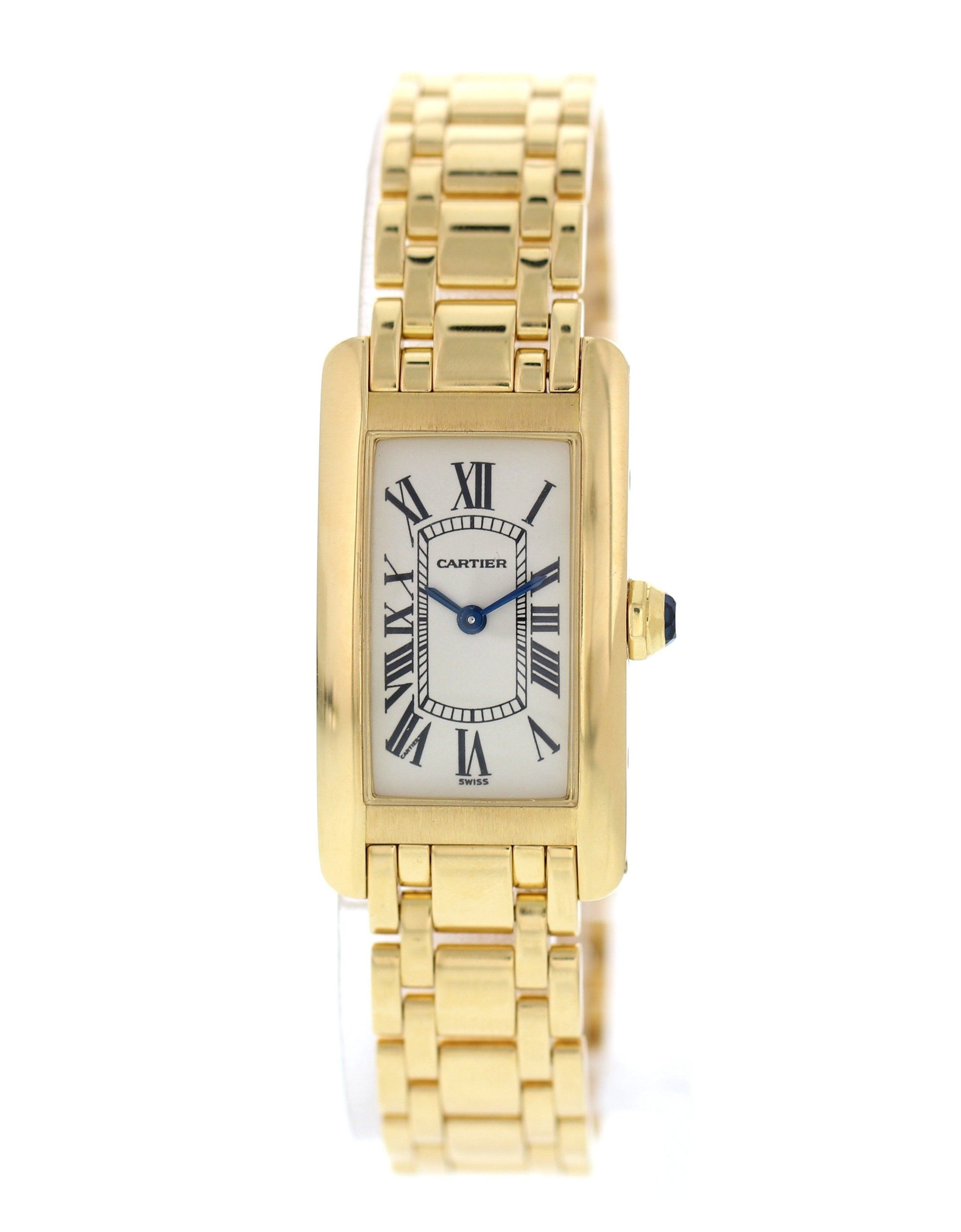 Cartier Tank Americaine 1710 18K Yellow Gold