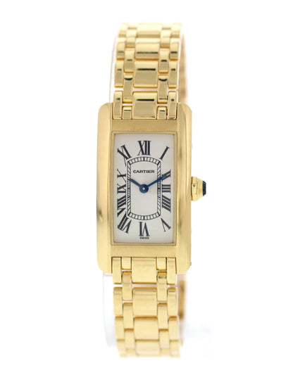 Cartier Tank Americaine 1710 18K Yellow Gold