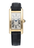 Cartier Tank Americaine 1710 18K Yellow Gold Ladies Watch - Virtual