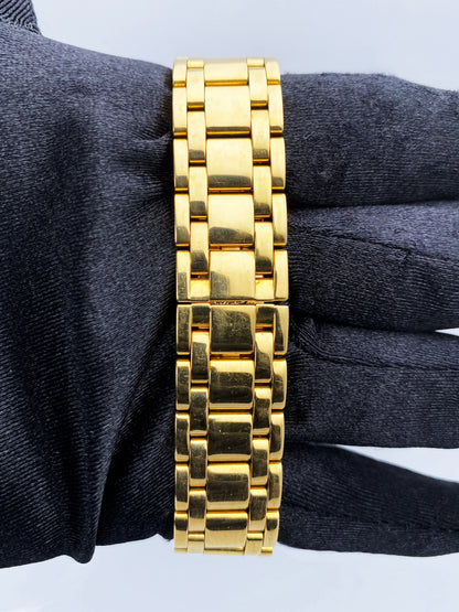 Cartier Tank Americaine W26014K2 Midsize 18K Yellow Gold Watch Box Papers - Wristwatch