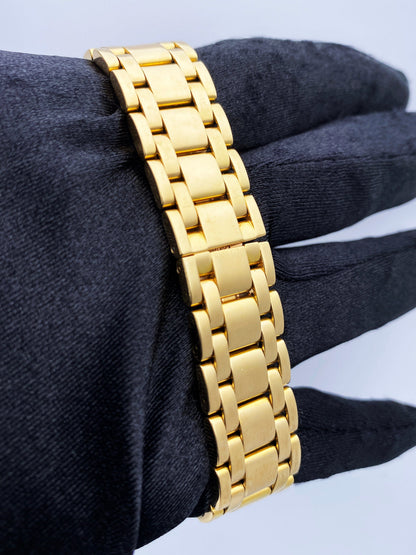 Cartier Tank Americaine W26014K2 Midsize 18K Yellow Gold Watch Box Papers - Wristwatch