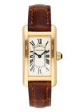 Cartier Tank Americaine W2601556 18K Yellow Gold Ladies Watch - Virtual