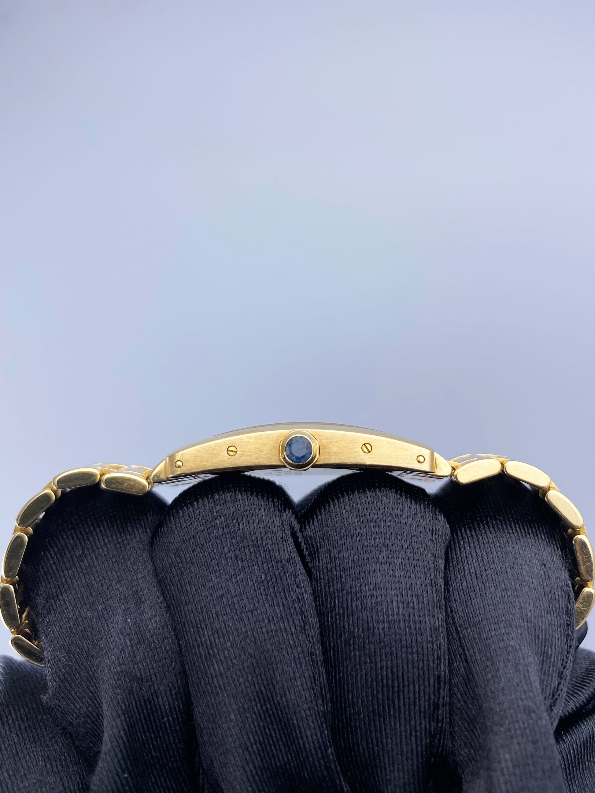 Cartier Tank Americaine W2601556 18K Yellow Gold Ladies Watch