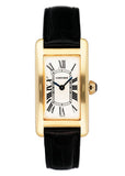 Cartier Tank Americaine W2601556 Yellow Gold Ladies Watch - Wristwatch