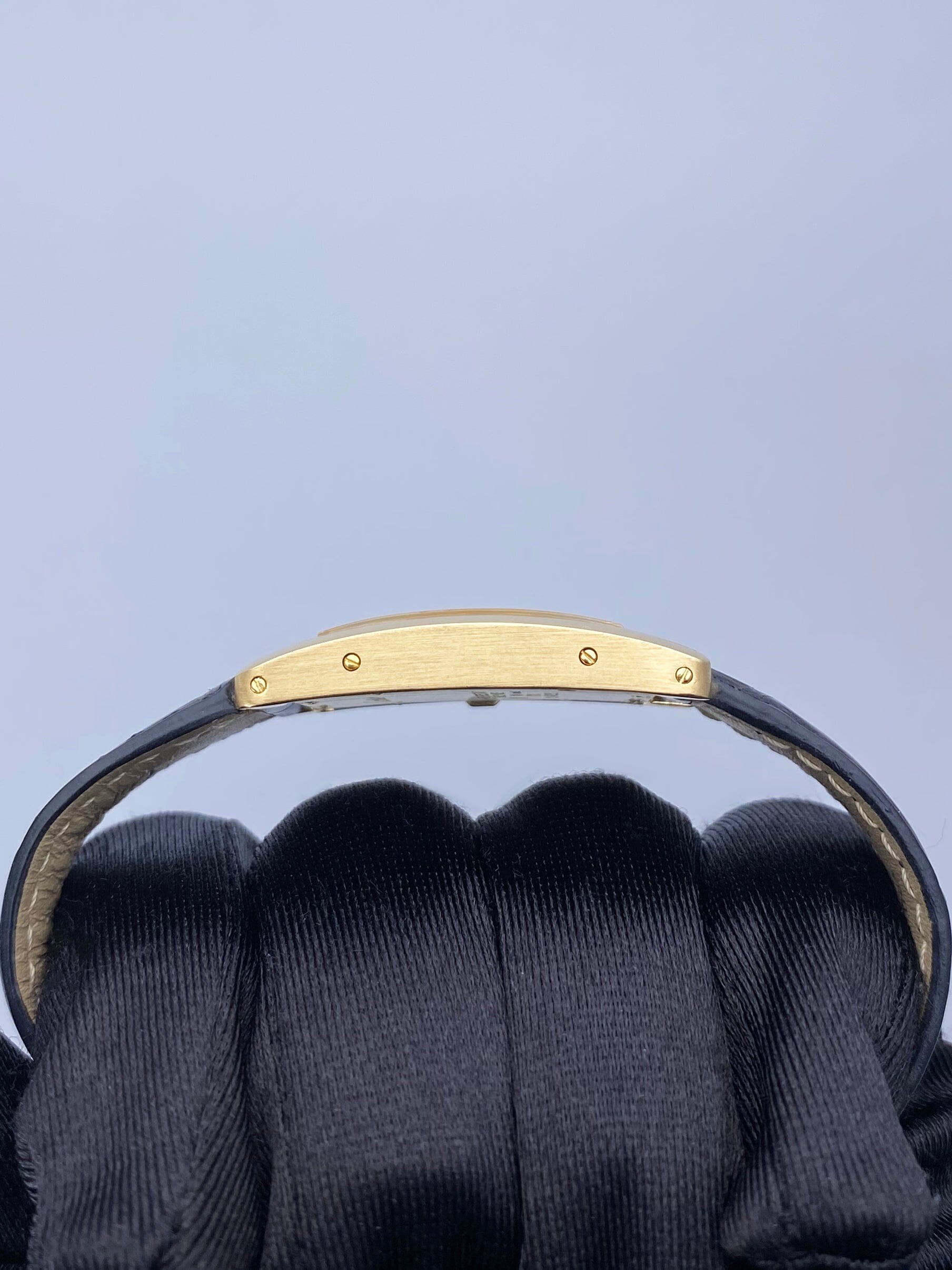 Cartier Tank Americaine W2601556 Yellow Gold Ladies Watch - Wristwatch