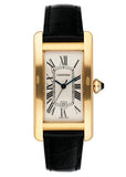 Cartier Tank Americaine W2603556 18K Yellow Gold Watch Box & papers - Wristwatch
