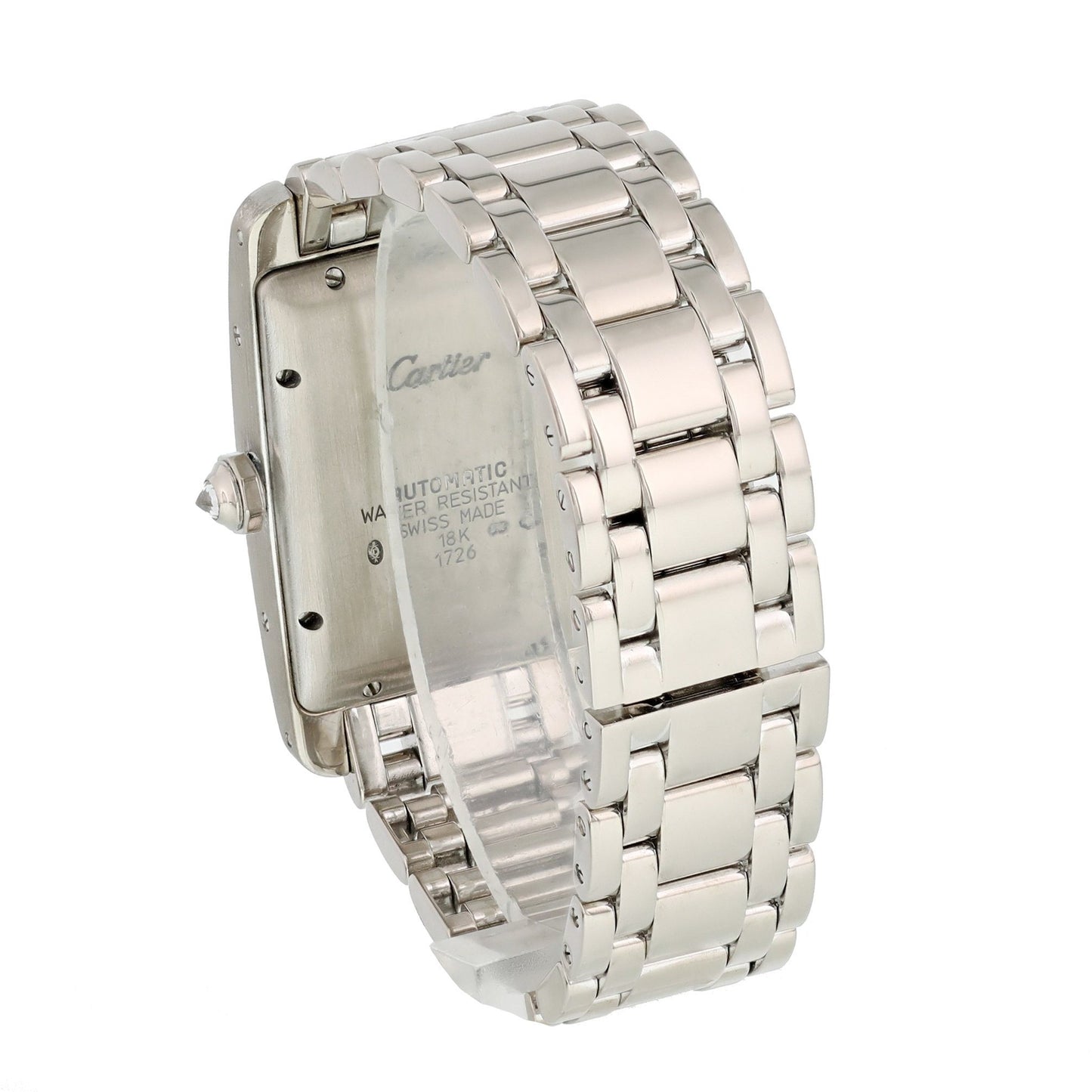 Cartier Tank Americaine W2603656 / 1726 Large Size Watch - Wristwatch