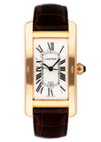 Cartier Tank Americaine W2620030 18K Rose Gold Watch - Watches