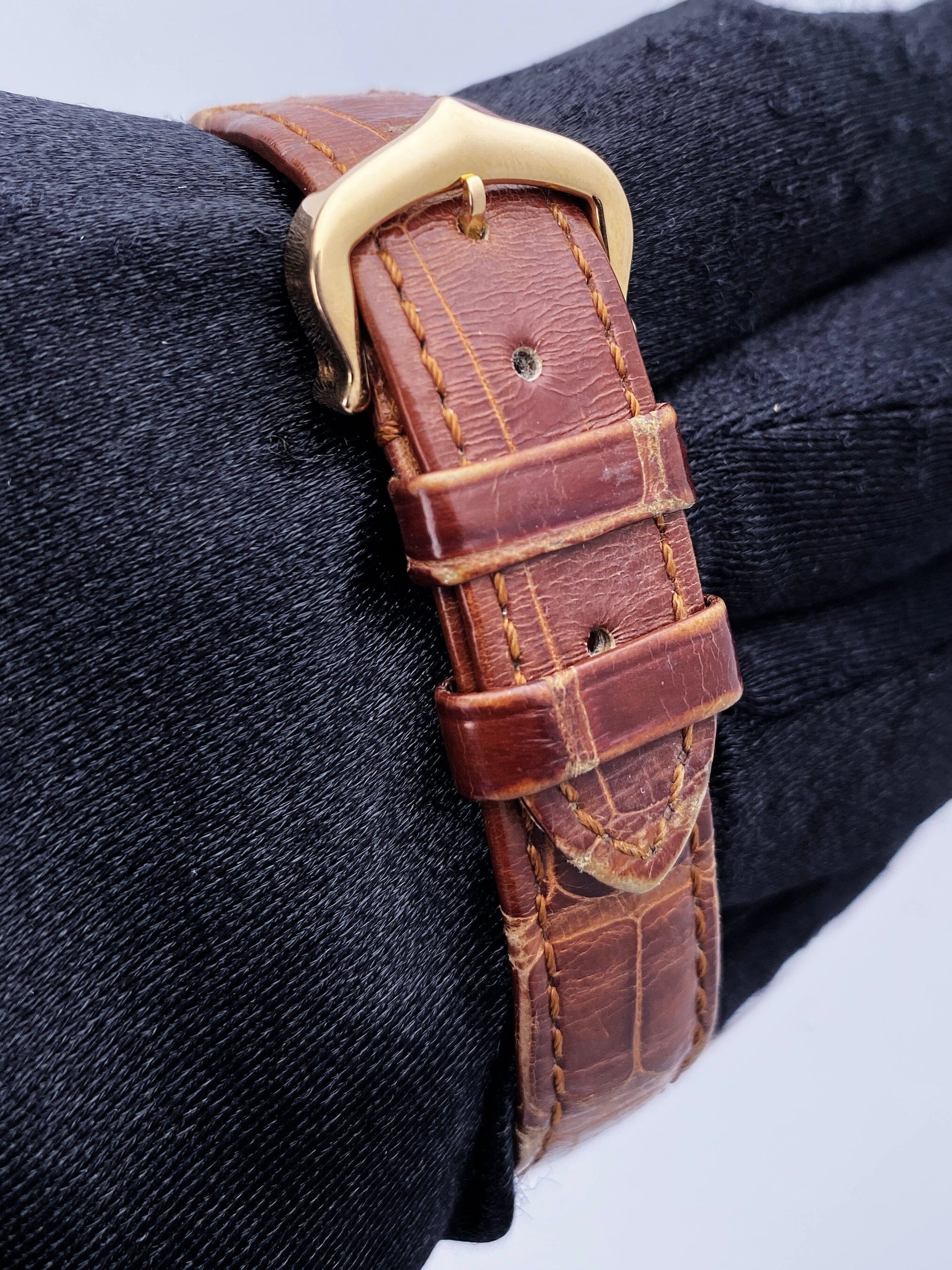 Cartier Tank Americaine W2620030 18K Rose Gold Watch