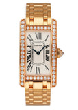 Cartier Tank Americaine WB7079M5/2503 Diamond Ladies Watch - Wristwatch