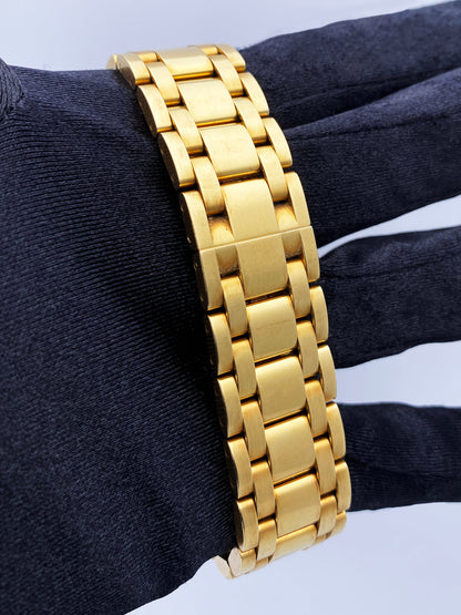 Cartier Tank Americaine XL W2603156 18K Yellow Gold Mens Watch