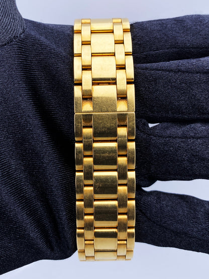 Cartier Tank Americaine XL W2603156 18K Yellow Gold Mens Watch