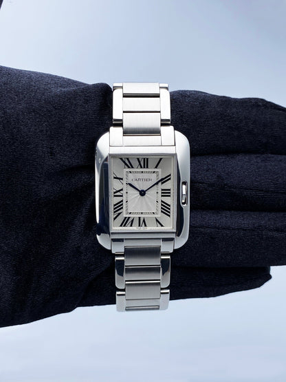 Cartier Tank Anglaise W5310044/3704 Steel Ladies Watch
