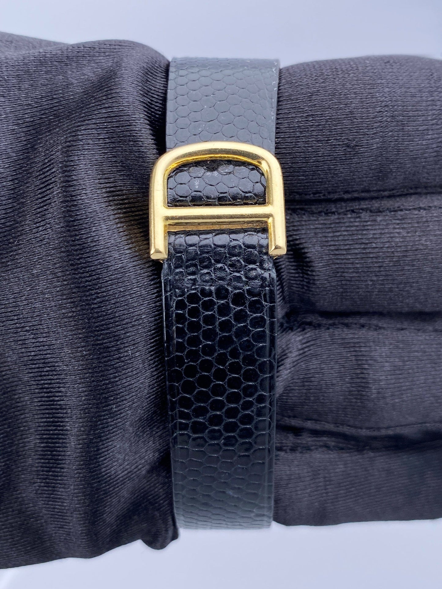 Cartier Tank Carré Obus W852 Blue Enamel 18K Yellow Gold Ladies Watch - Watches