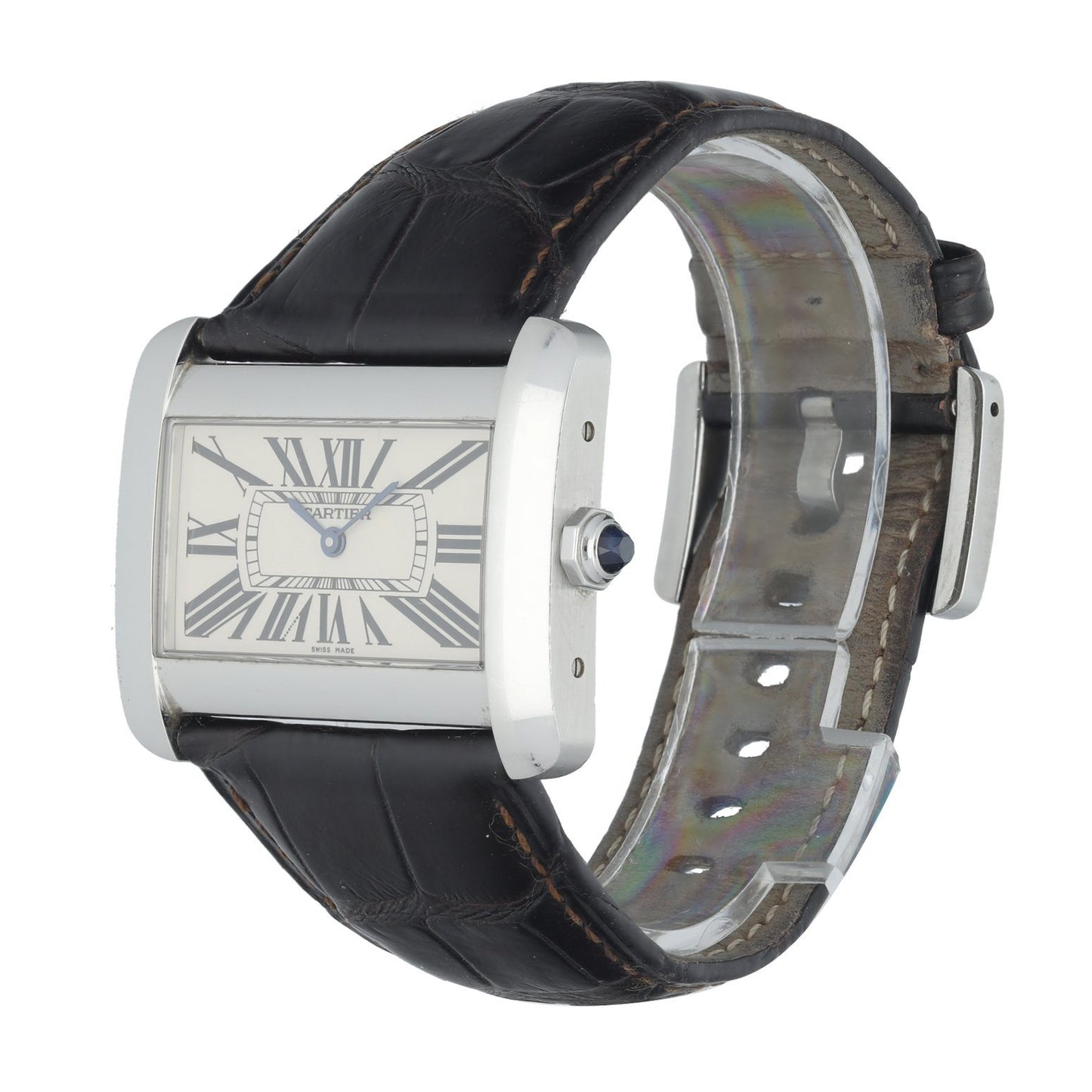Cartier Tank Divan 2600 stainless steel Ladies Watch