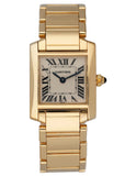 Cartier Tank Francaise 1820 18K Yellow Gold Ladies Watch - Wristwatch