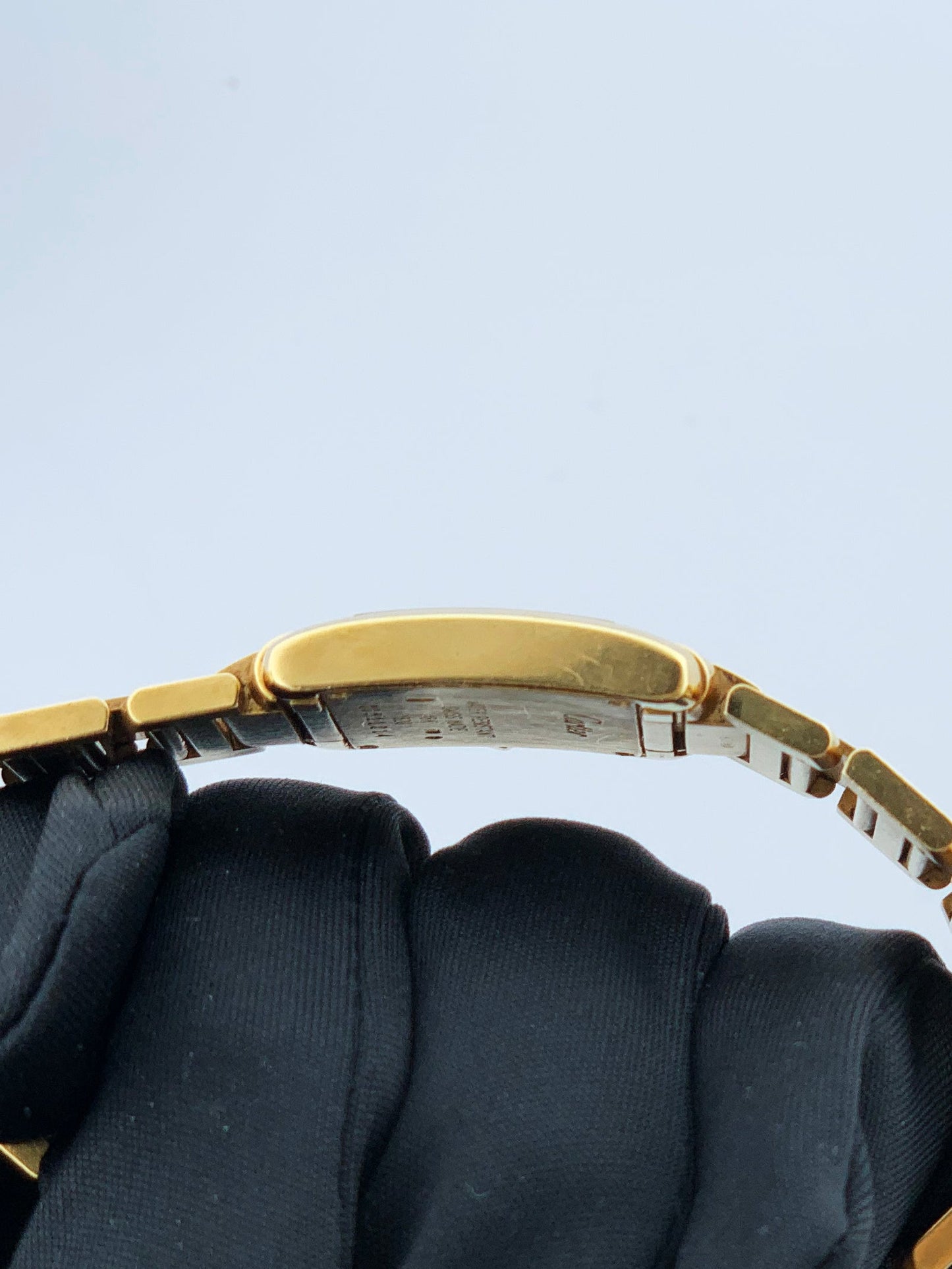 Cartier Tank Francaise 1820 18K Yellow Gold Ladies Watch Box Papers - Virtual