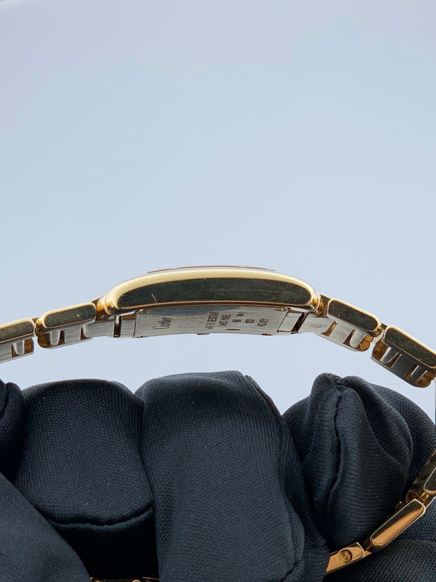 Cartier Tank Francaise 1820 18K Yellow Gold Ladies Watch - Wristwatch