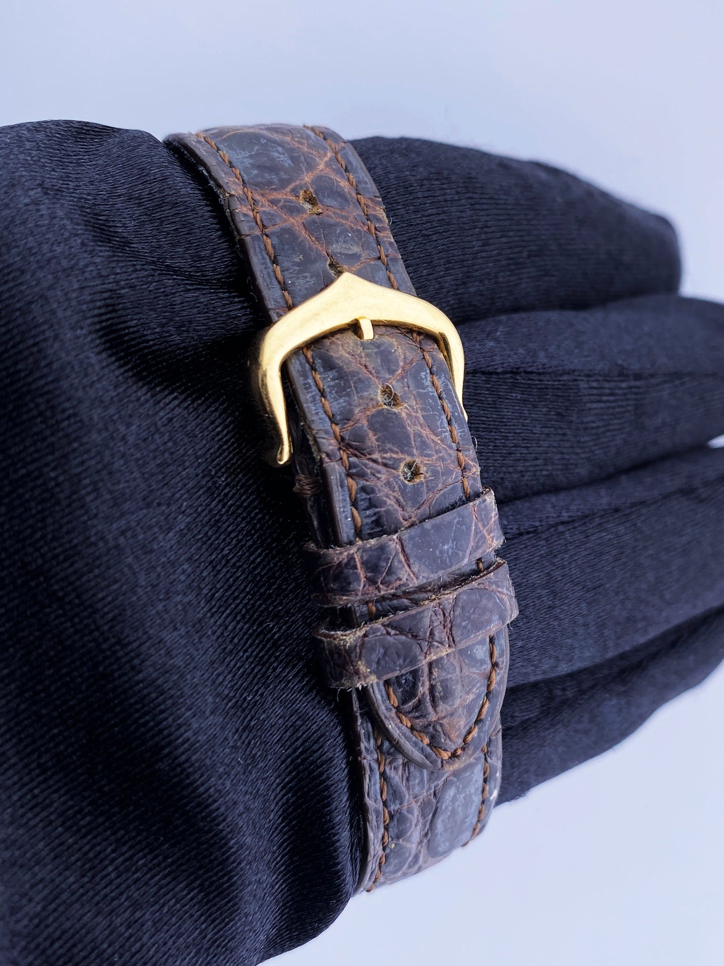 Cartier Tank Francaise 1820 18K Yellow Gold Ladies Watch