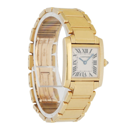 Cartier Tank Francaise 1820 18K Yellow Gold Ladies Watch