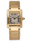 Cartier Tank Francaise 1820 18K Yellow Gold Ladies Watch Box & Papers - Virtual